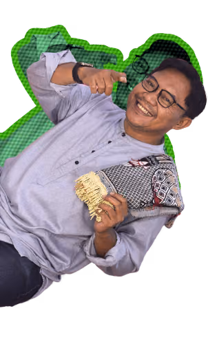 Potret Denny — Youth Champion #TenangAdaGue