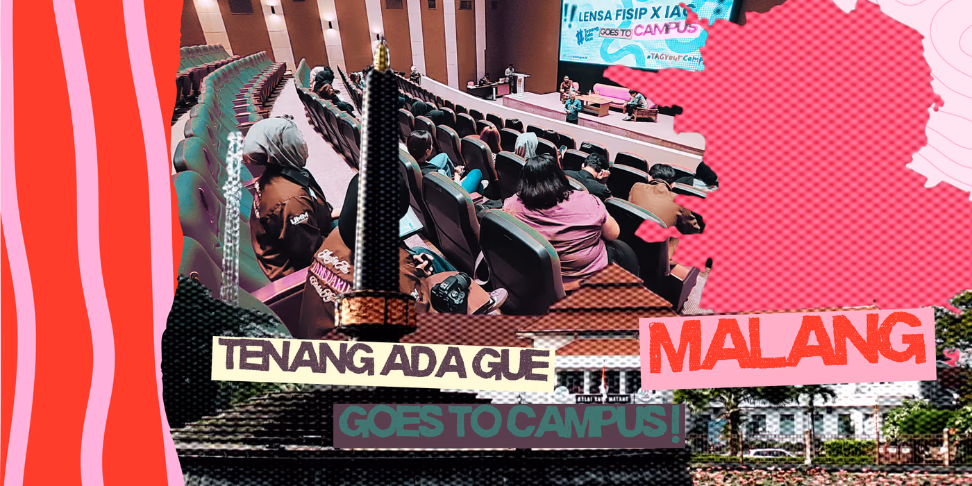 Gambar artikel: LENSA BEM FISIP UMM X IAC: Anak Muda Bergerak Hapus Stigma & Diskriminasi Lewat Kampanye #TenangAdaGue