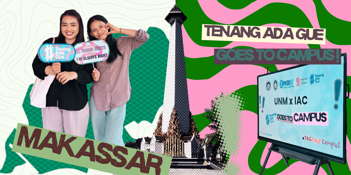 Gambar artikel: #TenangAdaGue di Makassar: Menghapus Stigma dan Diskriminasi, Membangun Generasi Muda yang Lebih Peduli